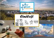 CINELOFT Gare, Cinema, PS5, Air Conditioning, Massage, Netflix, Prime Video