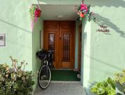 Town House in Old Village Ador, Ganda with big roof terrace with seaview