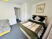 Town centre with parking