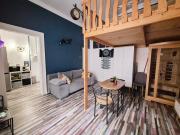 Loft&Steam - Designer Studio with sauna & AC