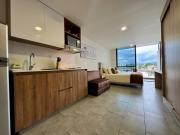 Apartaestudio con balcón en zona top