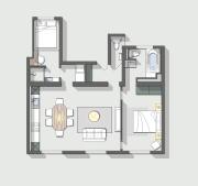 Apartment with Eiffel Tower view