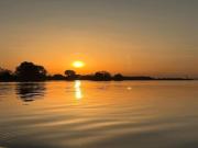 Luxury holiday home surrounded by water