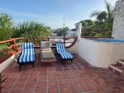 Luxury Seaview 3bed 3 bath Penthouse Playa Centro Private Roof Deck with Plung Pool