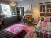 Georgian city apartment at Thomas Street double bedroom and two single trundle beds