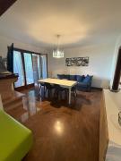 Blue and Green Apartment