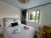 Studio and jardin 2 pers 800 m de la plage et du bourg