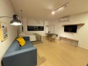 Moderno Aconchegante Studio com Rooftop e coworking