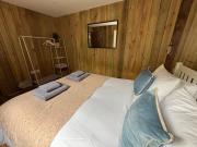 Cornish wooden cabin & wood fired hot tub Cornish wooden cabin & wood fired hot tub