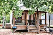 Beautiful Tented Cabin by a Creek - Ideal for a Fun Family Vacation in Seguin, Texas