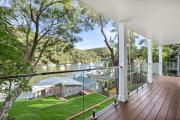 Waterside Retreat with Hillside House and Boathouse in Church Point