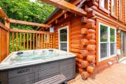Perfect Cabin Escape with Views, Hot tub, & Gam Rm