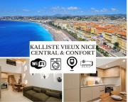 KALLISTE VIEUX-NICE centre historique, près promenade et Cours Saleya
