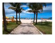 Apto Primera línea de mar, vista lateral al mar, terraza, barbacoa y parking en el corazón de Canasvieiras