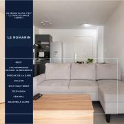 Appart Romarin - Proche Gare & Stadium