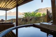 Glenview - Hot tub with sea views