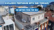 Exclusive Penthouse, Sea View, 100m from the beach