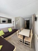 studio arcs 1800 départ et retour skis aux pieds