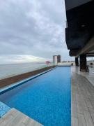 Experience the oceanfront in a penthouse