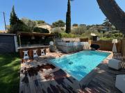 sanary villa design piscine calme clim parking