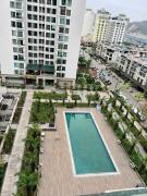 Căn hộ 65m2 2 phòng ngủ 3 Giường 2 phòng tắm riêng ở Hùng Thắng Hạ Long có bể bơi chung