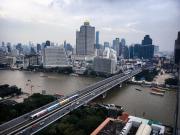 Riverside room with best view in heart of BKK