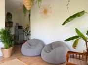 Bali style bungalows