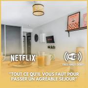 Toulouse centre Studio équipé, Netflix & fibre