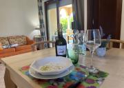 Appartamento fronte mare con veranda Orata