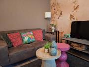 Heerlijk boshuisje Bosnest De Vink met privetuin nabij Veluwepark