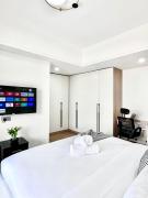 elegant luxury three bedroom apartment with swimming pool fully equipped gym children playing ground ample parking space and a relaxing rooftop with breathtaking scenic views