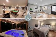 Cozy Hot Tub Escape - Pool Table & Home Theater
