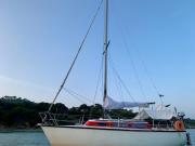 Voilier à Porquerolles