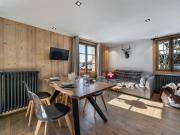 Charmant appartement, 2 ch, centre Megève, parking, wifi - FR-1-453-176