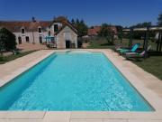 2 gîtes mitoyens avec piscine 8-12 pers