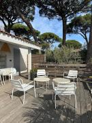 Charmante maison californienne - jacuzzi - piscine dans le domaine - Golfe de St Tropez - 6-8 personnes