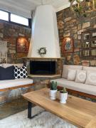 Stone cottage by the Coast of Olympus