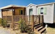 Mobilhome Loulousab10 Vacances cosy en famille chiens bienvenus