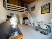 Studio Mezzanine 4 Pers, Plage à 50m, Parking Privé - FR-1-224C-591