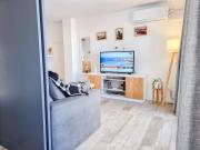 Chula Vista SICILIA - Depto 2 amb cochera, aire y parrilla con vista latera a mar en Punta Mogotes