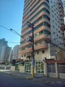 Apartamento vila tupi - área gourmet - 1 quadra da praia