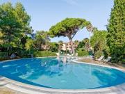 Giens T3, air-conditioned, ground floor, garden, direct beach access