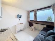 Studio cosy 2 pers au cœur des Menuires, pied des pistes, parking gratuit - FR-1-178-403