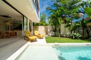 2 bedroom villa with large garden and near Canggu