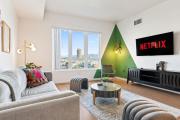 Spacious 1-Bedroom Gem with Downtown LA Views