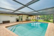 Swim, Golf and Explore Pet-Friendly Cape Coral Home
