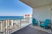 Gorgeous 1-Bed 2-Bath condo with Gulf View! Pools On-Site! Walk To The Beach!