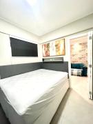 Lindo estúdio frente à praia