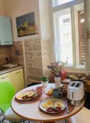 In the center & nice & quiet