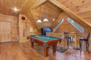 Cabin with Mountain Views Hot Tub & Game Room